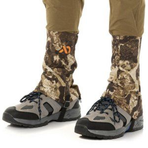 NWT First Lite Traverse Hunting Gaiters Sz Small/Medium Cipher Camo
